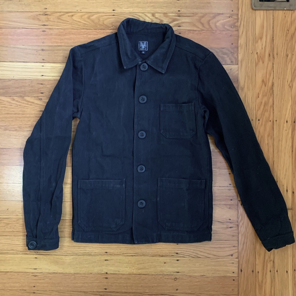 Chore Jacket black handmade